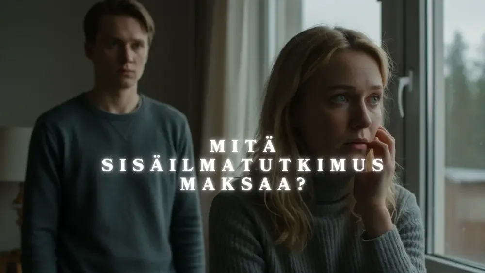 sisäilmatutkimus mitä maksaa